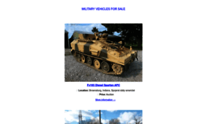Military-vehicles-for-sale.com thumbnail