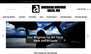 Military.americanuniform.com thumbnail