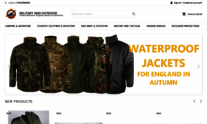 Militaryandoutdoor.co.uk thumbnail