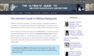 Militarybackpackguide.com thumbnail