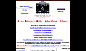 Militarycac.us thumbnail