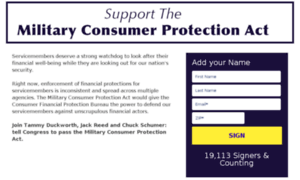 Militaryconsumerprotectionact.com thumbnail