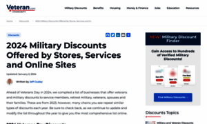 Militarydiscounts.shop thumbnail