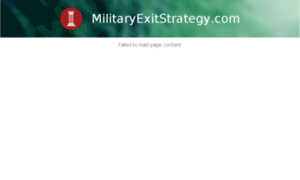 Militaryexitstrategy.com thumbnail