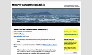 Militaryfinancialindependence.com thumbnail
