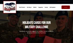 Militaryholidaycardchallenge.com thumbnail