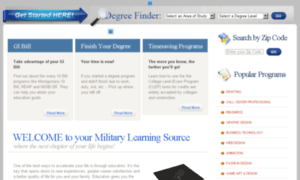 Militarylearningsource.com thumbnail