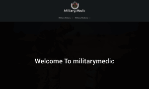 Militarymedic.com thumbnail