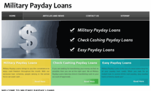 Militarypaydayloans.me thumbnail