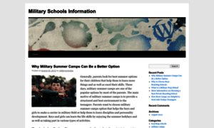 Militaryschoolsinformation.wordpress.com thumbnail