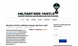Militarysidehustles.com thumbnail