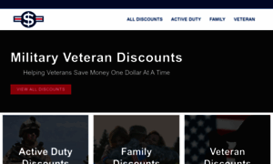 Militaryveterandiscounts.com thumbnail