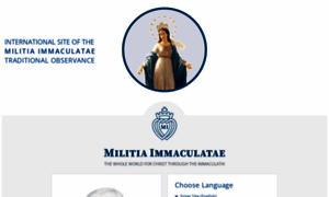Militia-immaculatae.info thumbnail