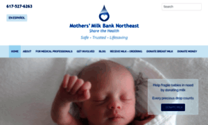 Milkbankne.org thumbnail
