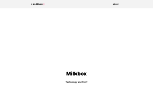 Milkbox.net thumbnail