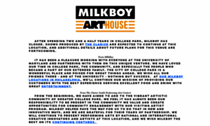 Milkboyarthouse.com thumbnail