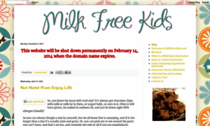Milkfreekids.blogspot.com thumbnail