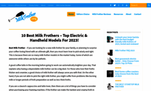 Milkfrother.org thumbnail