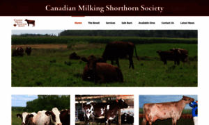 Milkingshorthorn.ca thumbnail