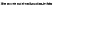 Milkmachine.de thumbnail