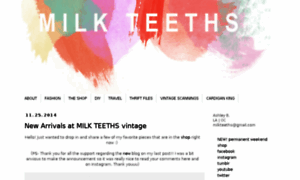 Milkteeths.blogspot.com thumbnail