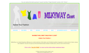 Milkywaycloset.blogspot.com thumbnail