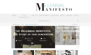 Millennialmanifesto.literallydarling.com thumbnail