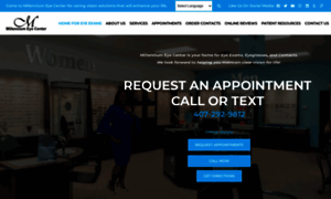 Millenniumeyecenter.com thumbnail