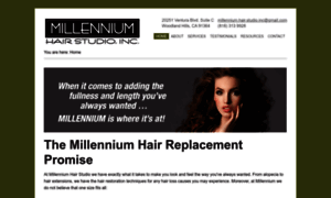 Millenniumhair.com thumbnail
