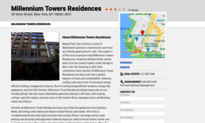 Millenniumtowersresidences.com thumbnail