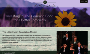 Miller-family-foundation.org thumbnail