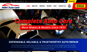 Millerautocare.com thumbnail