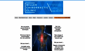 Millerchiropracticclinic.com thumbnail