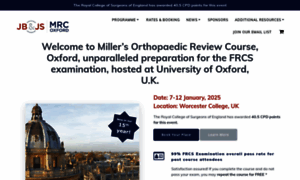 Millerfrcsorthopaedicrevisioncourse.co.uk thumbnail