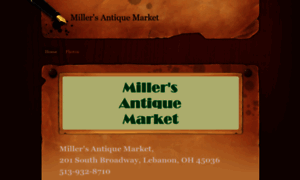 Millersantiquemarket.weebly.com thumbnail