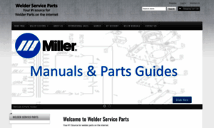 Millerserviceparts.com thumbnail