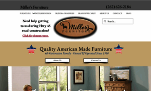 Millersfurnituregallery.com thumbnail