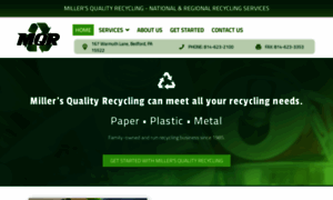 Millersqualityrecycling.com thumbnail