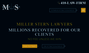 Millersternlawyers.com thumbnail