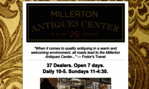 Millertonantiquescenter.com thumbnail