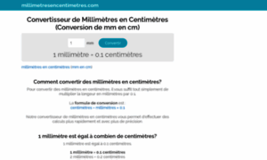 Millimetresencentimetres.com thumbnail