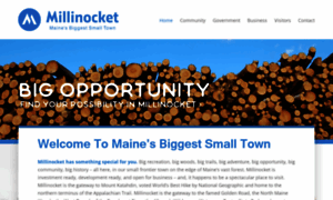 Millinocket.org thumbnail