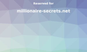 Millionaire-secrets.net thumbnail