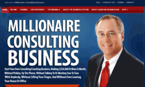 Millionaireconsultingbusiness.com thumbnail