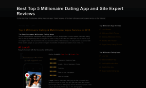 Millionairedatingapp.com thumbnail