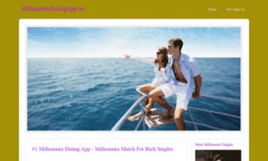 Millionairedatingapp.us thumbnail