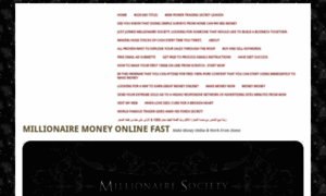 Millionairemoney.wordpress.com thumbnail