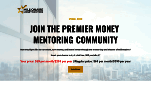 Millionairemoneymentors.com thumbnail