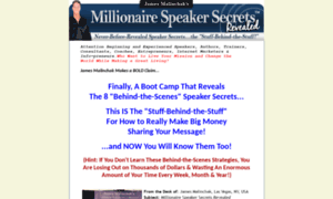 Millionairespeakersecrets.com thumbnail