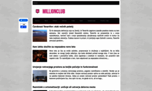 Millionclub.si thumbnail